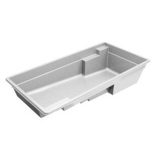 Fiberglass Pool Builder Vaughan & Toronto - FG SanMarino1223 angle 1 San Marino 12' 3" x 23' 6" Fibreglass Pool